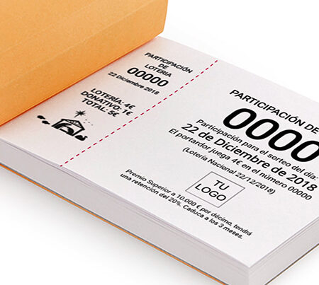 Papeletas sorteo
